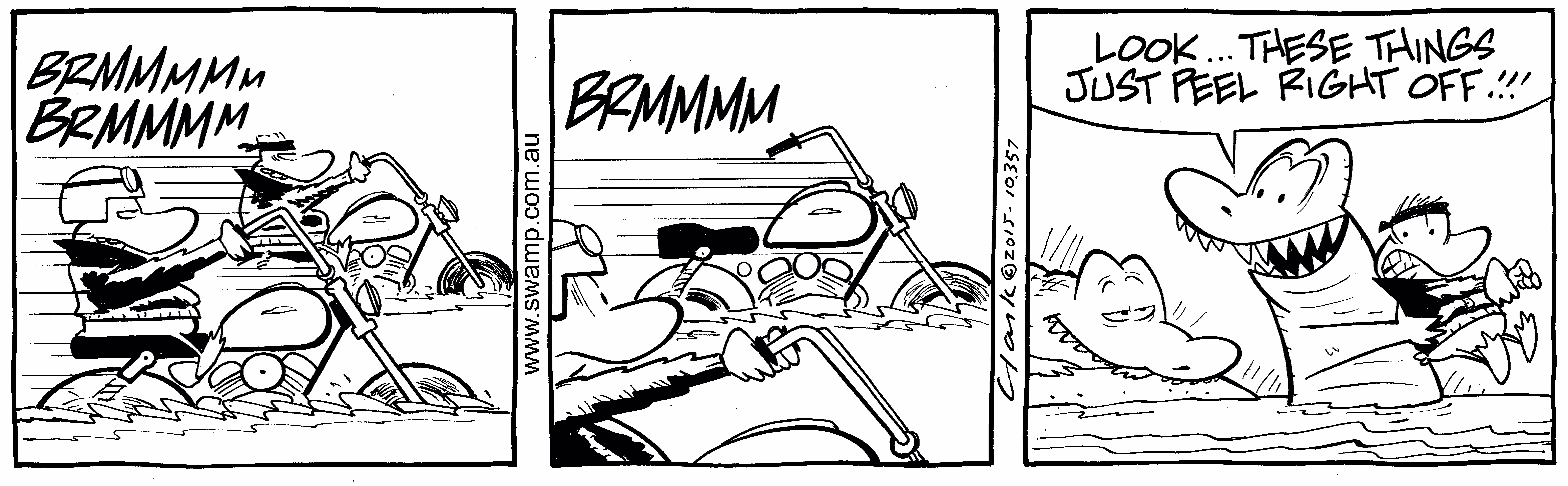 Peel Right Off Cartoon